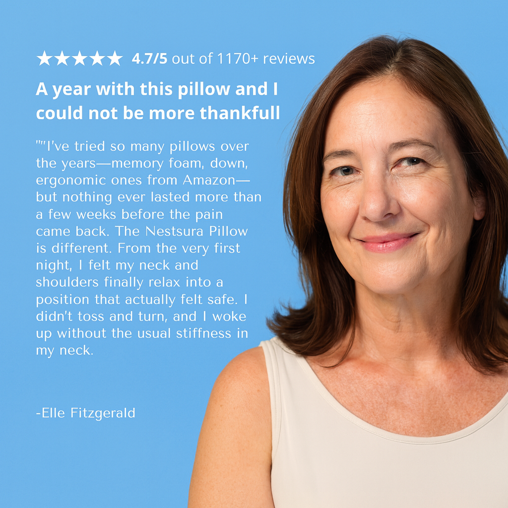 Nestsura Contour Pillow 2.0 - Nestsura